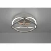 Luminaires Trio Éclairage Led|Plafonnier Trio Charivari LED Nickel mat, 1 lumière