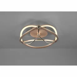 Luminaires Trio Éclairage Led|Plafonnier Trio Charivari LED Laiton, 1 lumière