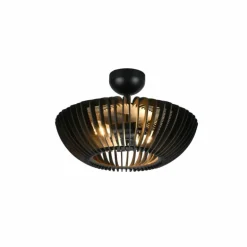 Plafonnier Trio Colino Noir, 2 lumières