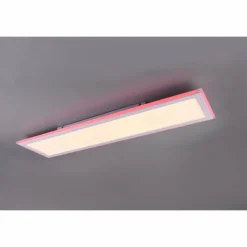 Luminaires Trio Éclairage Led|Plafonnier Trio Columbia LED Blanc, 1 lumière, Télécommandes, Changeur de couleurs