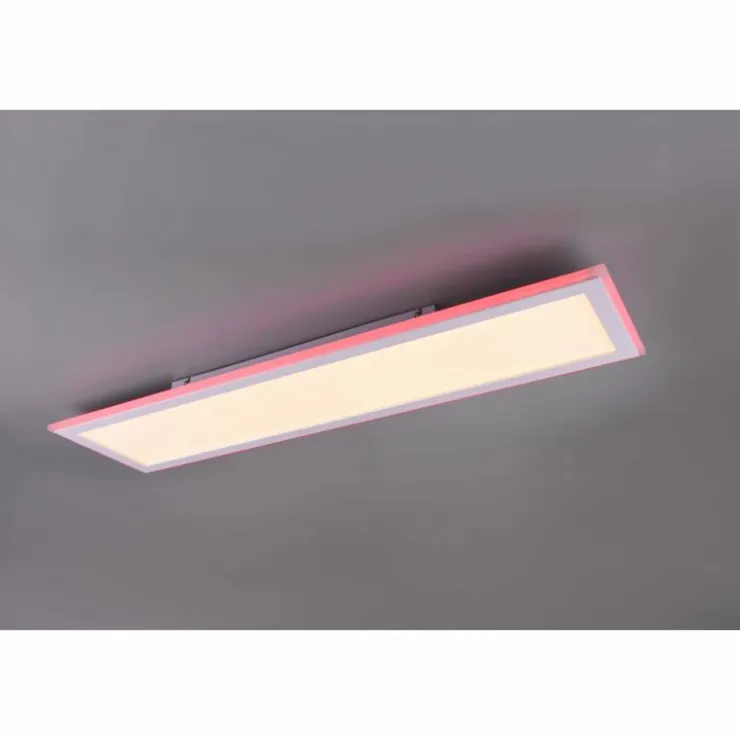 Luminaires Trio Éclairage Led|Plafonnier Trio Columbia LED Blanc, 1 lumière, Télécommandes, Changeur de couleurs