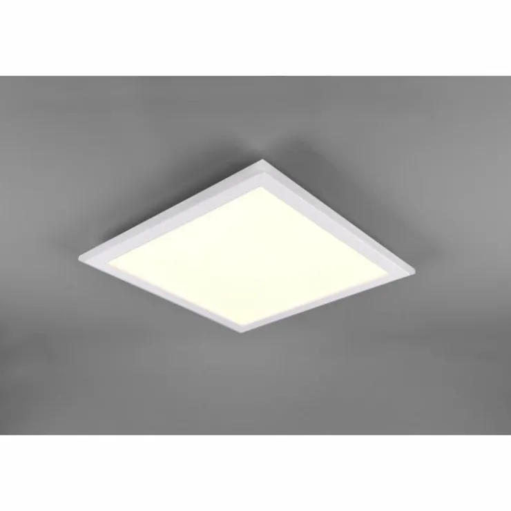 Luminaires Trio Éclairage Led|Plafonnier Trio Columbia LED Blanc, 1 lumière, Télécommandes, Changeur de couleurs