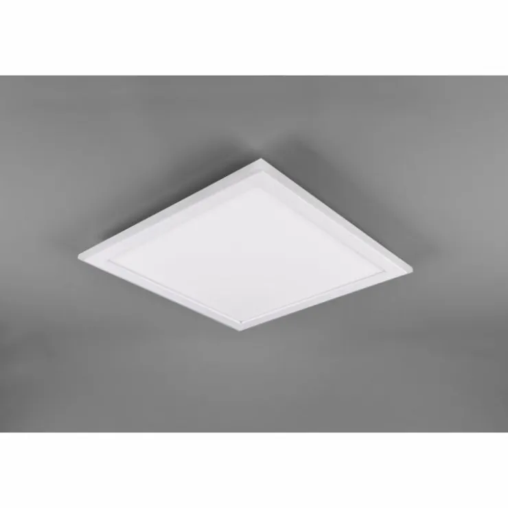 Luminaires Trio Éclairage Led|Plafonnier Trio Columbia LED Blanc, 1 lumière, Télécommandes, Changeur de couleurs