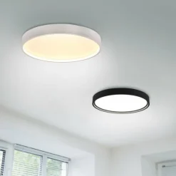 Luminaires Trio Éclairage Led|Plafonnier Trio DOHA LED Blanc, 1 lumière