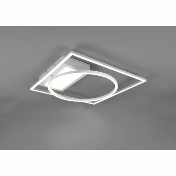 Luminaires Trio Éclairage Led|Plafonnier Trio Downey LED Blanc, 1 lumière, Télécommandes