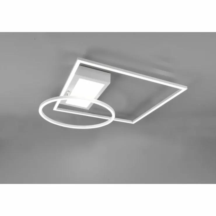 Luminaires Trio Éclairage Led|Plafonnier Trio Downey LED Blanc, 1 lumière, Télécommandes