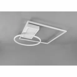Luminaires Trio Éclairage Led|Plafonnier Trio Downey LED Blanc, 1 lumière, Télécommandes