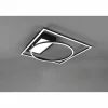 Luminaires Trio Éclairage Led|Plafonnier Trio Downey LED Noir, 1 lumière, Télécommandes