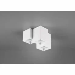 Luminaires Trio Plafonniers|Plafonnier Trio Fernando Blanc, 3 lumières