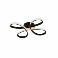 Luminaires Trio Éclairage Led|Plafonnier Trio FLY LED Noir, 1 lumière