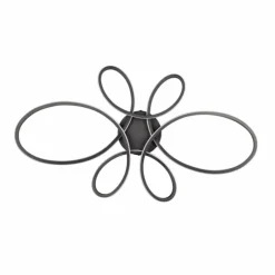 Luminaires Trio Éclairage Led|Plafonnier Trio FLY LED Noir, 1 lumière