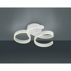 Luminaires Trio Éclairage Led|Plafonnier Trio Francis LED Blanc, 1 lumière