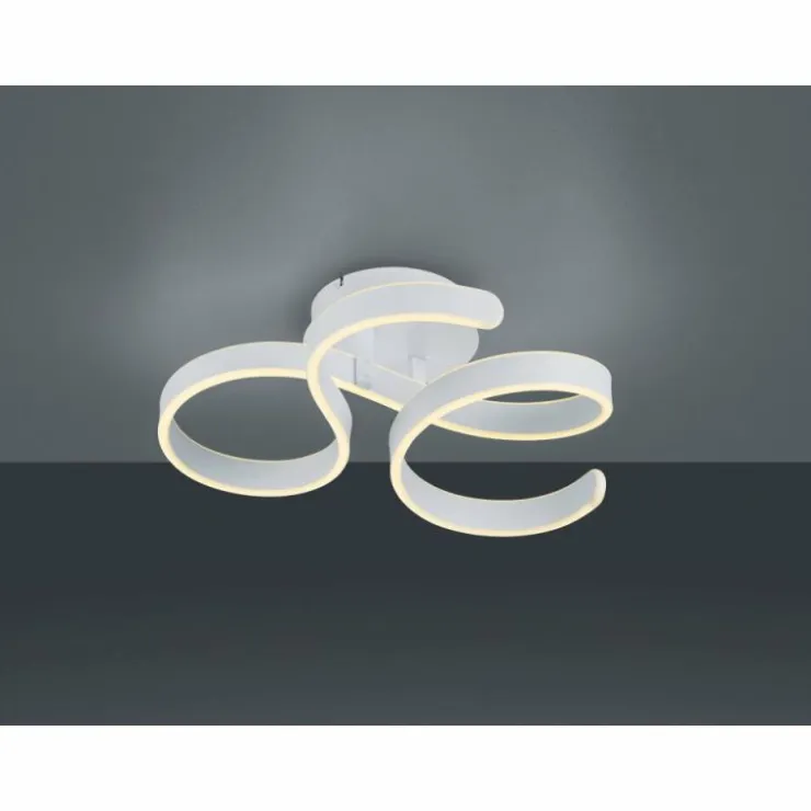 Luminaires Trio Éclairage Led|Plafonnier Trio Francis LED Blanc, 1 lumière
