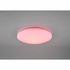 Luminaires Trio Éclairage Led|Plafonnier Trio Frodeno LED Blanc, 2 lumières, Télécommandes, Changeur de couleurs