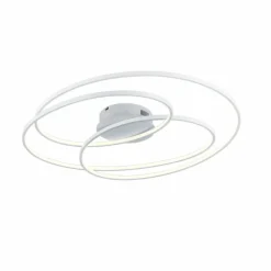 Luminaires Trio Éclairage Led|Plafonnier Trio Gale LED Blanc, 1 lumière