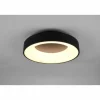 Luminaires Trio Éclairage Led|Plafonnier Trio Girona LED Noir, 1 lumière