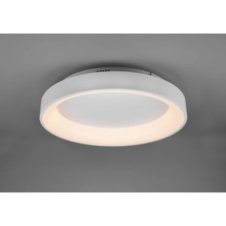 Luminaires Trio Éclairage Led|Plafonnier Trio Girona LED Blanc, 1 lumière, Télécommandes