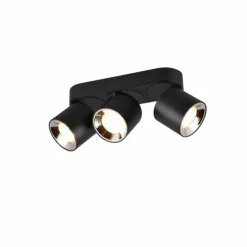 Luminaires Trio Spots Et Projecteurs|Plafonnier Trio GUAYANA Noir, 3 lumières