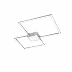 Luminaires Trio Éclairage Led|Plafonnier Trio HYDRA LED Nickel mat, 1 lumière