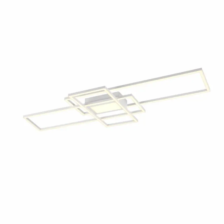Luminaires Trio Éclairage Led|Plafonnier Trio Irvine LED Blanc, 1 lumière, Télécommandes