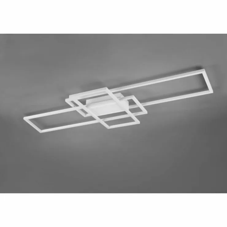 Luminaires Trio Éclairage Led|Plafonnier Trio Irvine LED Blanc, 1 lumière, Télécommandes