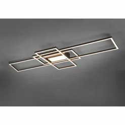 Luminaires Trio Éclairage Led|Plafonnier Trio Irvine LED Anthracite, 1 lumière, Télécommandes