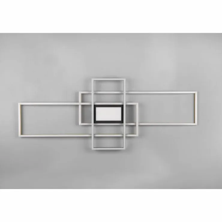 Luminaires Trio Éclairage Led|Plafonnier Trio Irvine LED Laiton, Noir, 1 lumière, Télécommandes