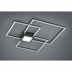 Luminaires Trio Éclairage Led|Plafonnier Trio Leuchten HYDRA LED Anthracite, 1 lumière