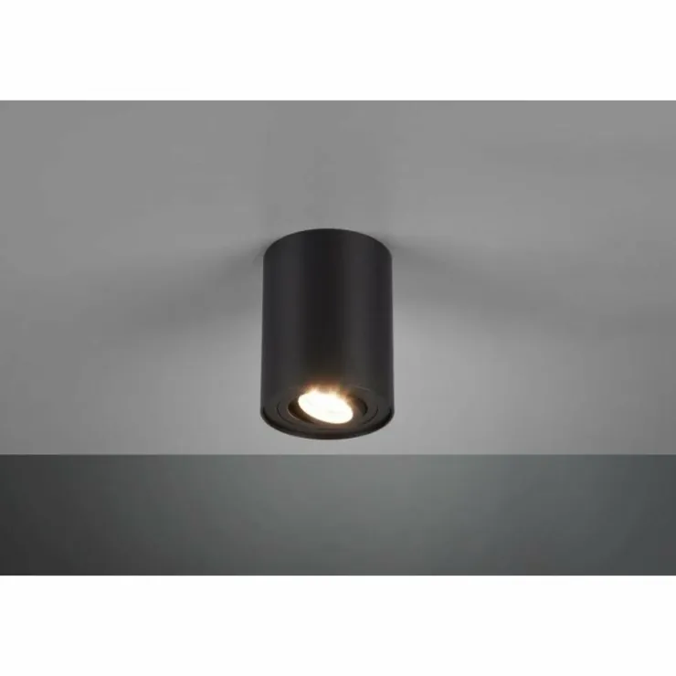 Luminaires Trio Plafonniers|Plafonnier Trio Leuchten COOKIE Noir, 1 lumière