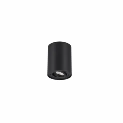 Luminaires Trio Plafonniers|Plafonnier Trio Leuchten COOKIE Noir, 1 lumière