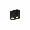 Luminaires Trio Plafonniers|Plafonnier Trio Leuchten COOKIE Noir, 2 lumières