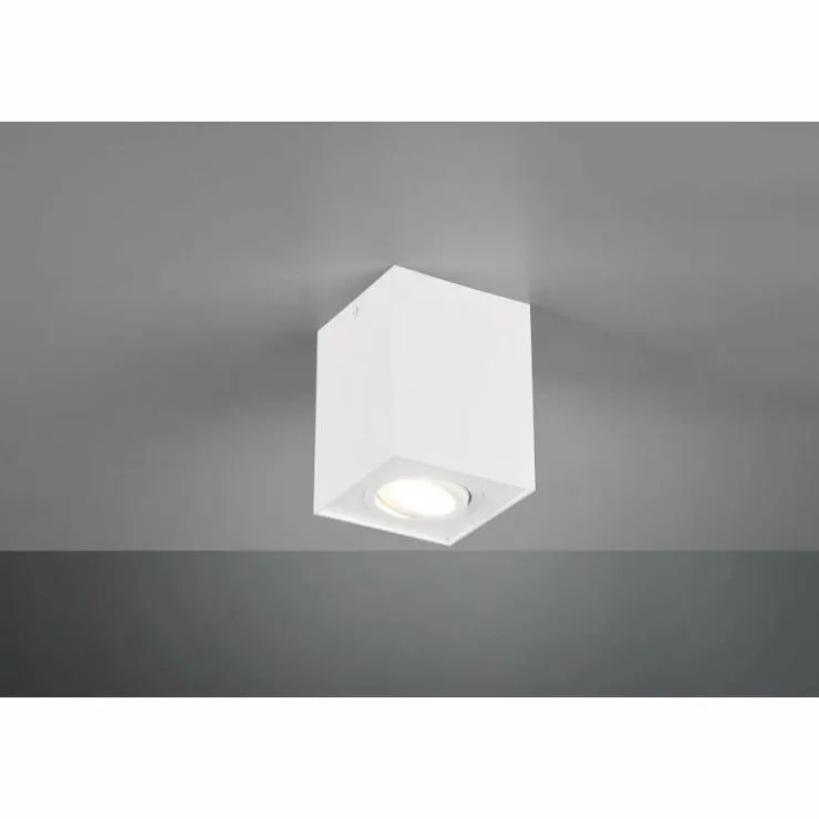 Luminaires Trio Plafonniers|Plafonnier Trio Leuchten BISCUIT Blanc, 1 lumière