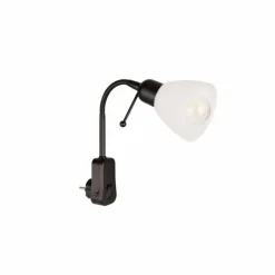 Luminaires Trio Spots Et Projecteurs|Plafonnier Trio LIGARA Noir, 1 lumière