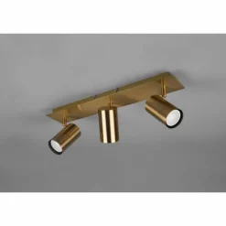 Luminaires Trio Spots Et Projecteurs|Plafonnier Trio Marley Vieux laiton, 3 lumières