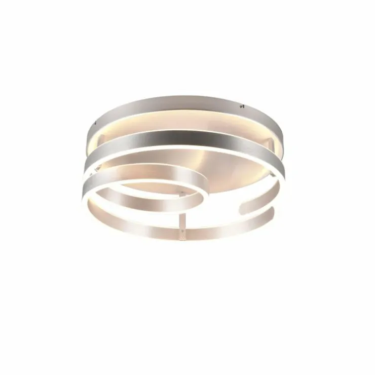 Luminaires Trio Éclairage Led|Plafonnier Trio Marnie LED Aluminium brossé, 1 lumière