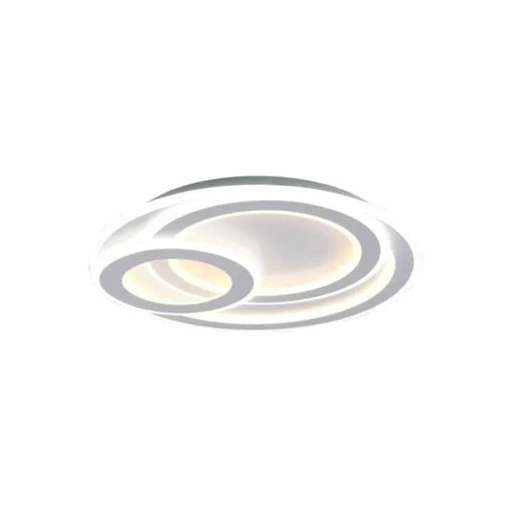Luminaires Trio Éclairage Led|Plafonnier Trio Mita LED Blanc, 1 lumière, Télécommandes