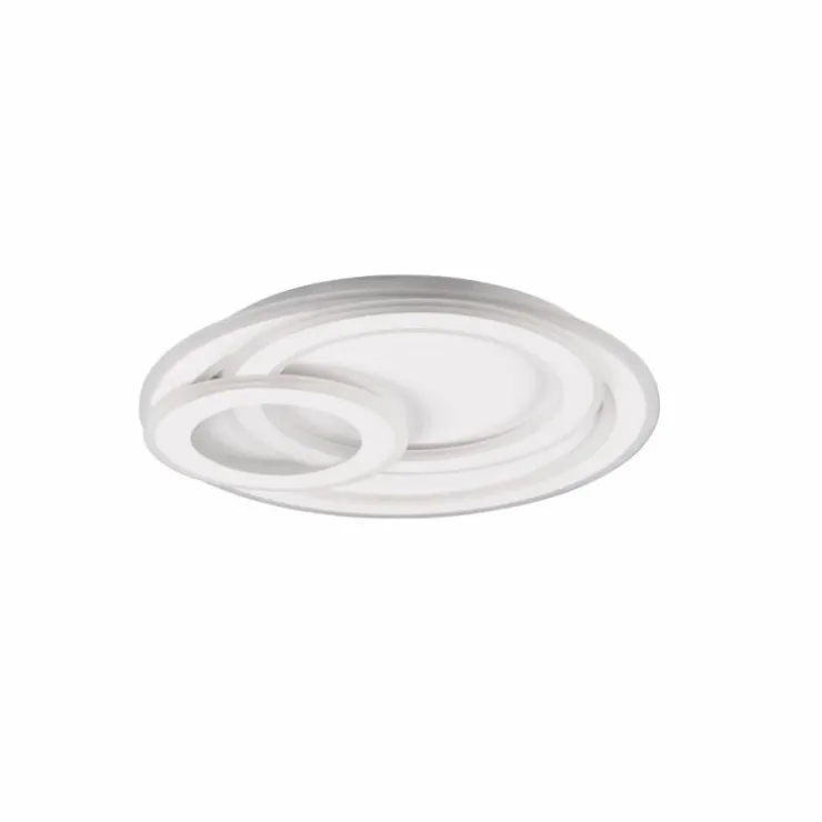 Luminaires Trio Éclairage Led|Plafonnier Trio Mita LED Blanc, 1 lumière, Télécommandes