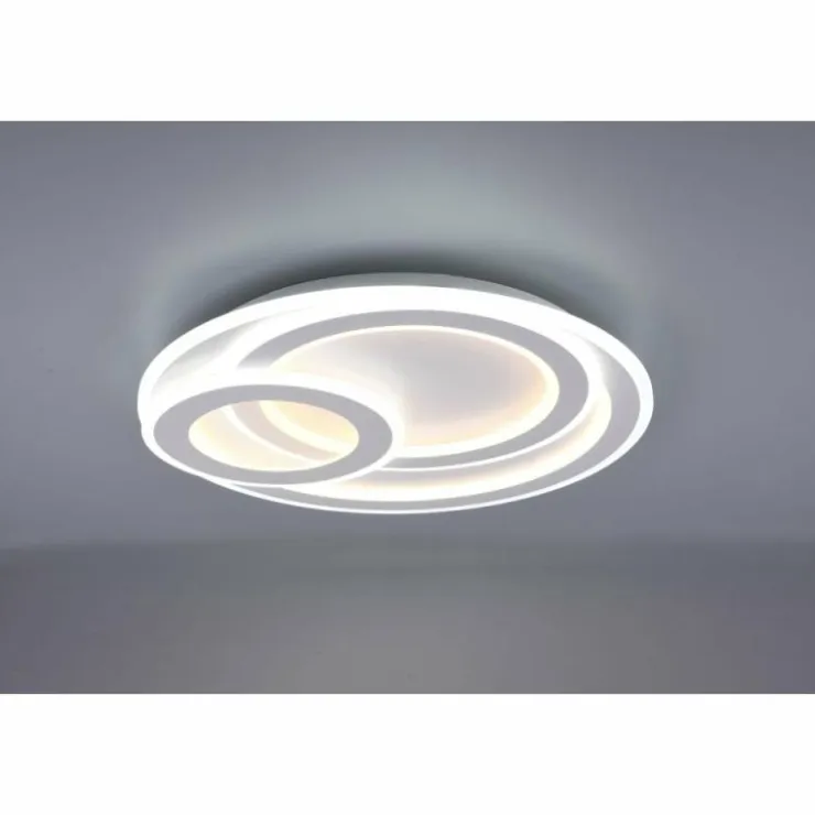 Luminaires Trio Éclairage Led|Plafonnier Trio Mita LED Blanc, 1 lumière, Télécommandes