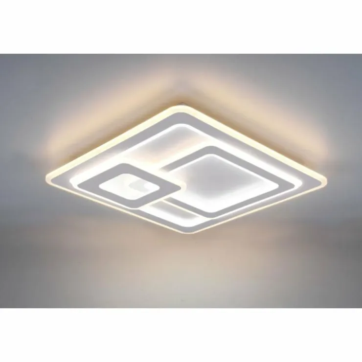 Luminaires Trio Éclairage Led|Plafonnier Trio Mita LED Blanc, 1 lumière, Télécommandes