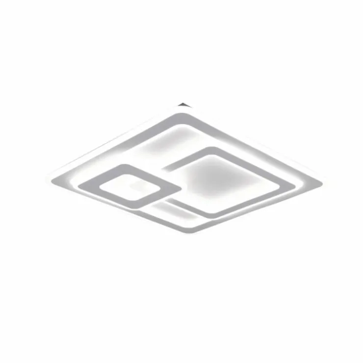 Luminaires Trio Éclairage Led|Plafonnier Trio Mita LED Blanc, 1 lumière, Télécommandes