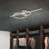 Luminaires Trio Éclairage Led|Plafonnier Trio MONTILLA LED Chrome, 1 lumière, Télécommandes