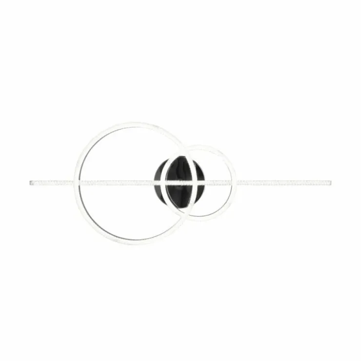Luminaires Trio Éclairage Led|Plafonnier Trio MONTILLA LED Chrome, 1 lumière, Télécommandes