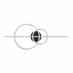 Luminaires Trio Éclairage Led|Plafonnier Trio MONTILLA LED Chrome, 1 lumière, Télécommandes