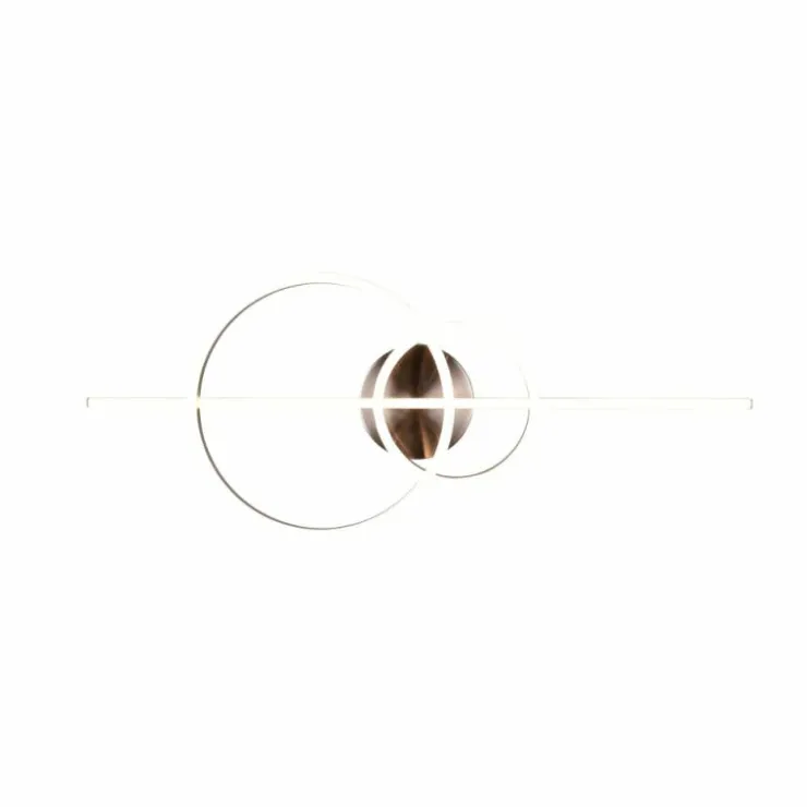 Luminaires Trio Éclairage Led|Plafonnier Trio MONTILLA LED Nickel mat, 1 lumière, Télécommandes