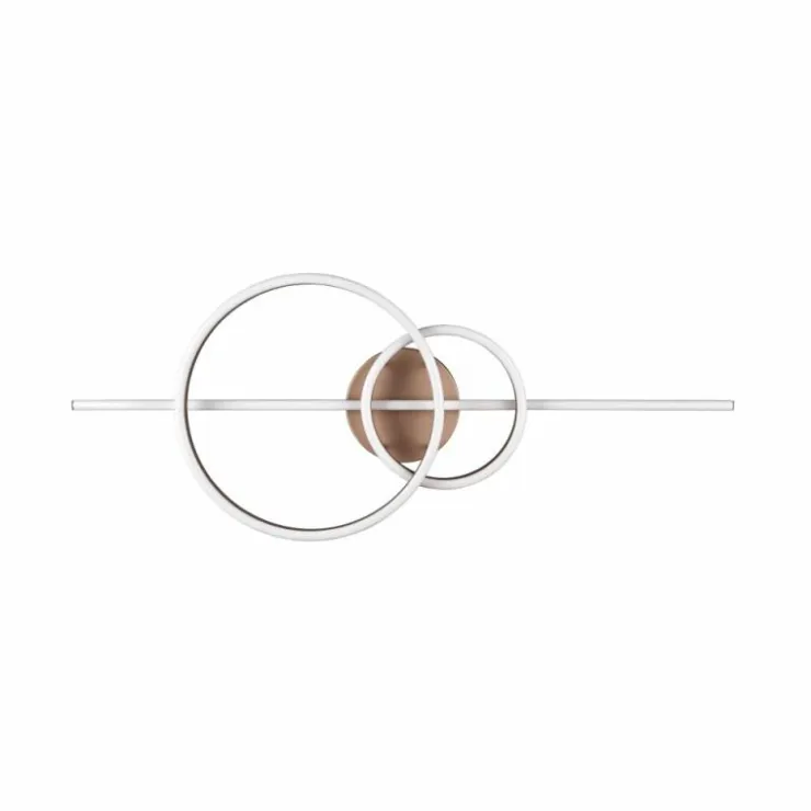 Luminaires Trio Éclairage Led|Plafonnier Trio MONTILLA LED Brun, 1 lumière, Télécommandes