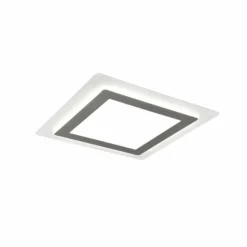 Luminaires Trio Éclairage Led|Plafonnier Trio MORGAN LED Nickel mat, 1 lumière, Télécommandes