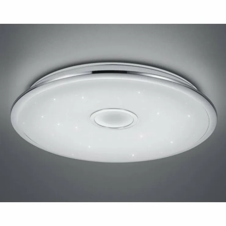 Luminaires Trio Éclairage Led|Plafonnier Trio OSAKA LED Chrome, 1 lumière, Télécommandes