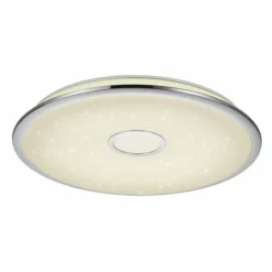 Luminaires Trio Éclairage Led|Plafonnier Trio OSAKA LED Chrome, 1 lumière, Télécommandes
