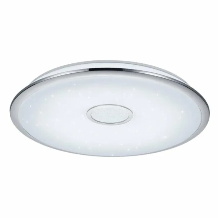 Luminaires Trio Éclairage Led|Plafonnier Trio OSAKA LED Chrome, 1 lumière, Télécommandes