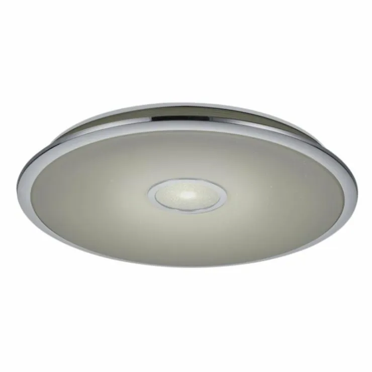 Luminaires Trio Éclairage Led|Plafonnier Trio OSAKA LED Chrome, 1 lumière, Télécommandes